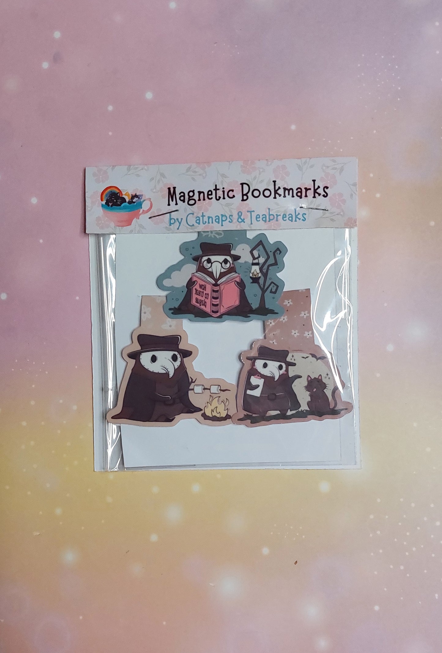 Pestdoktor Magnetlesezeichen