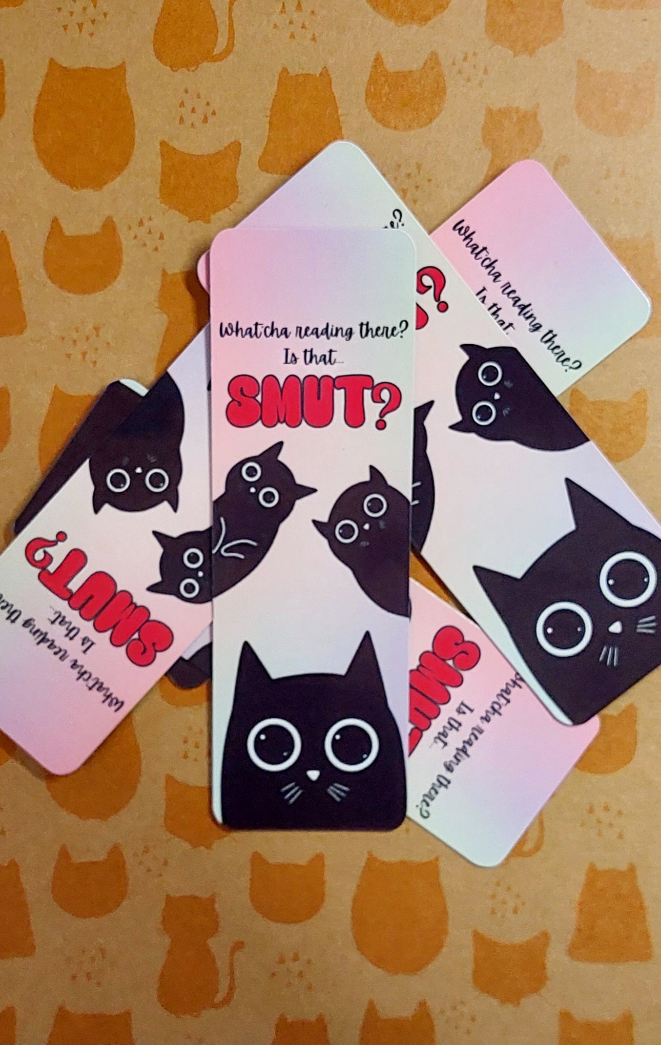 Witziges Lesezeichen Katze Is that smut witziges Geschenk für Leseratten spicy book reader gift idea funny bookmark judging cats
